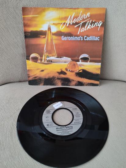 MODERN TALKING - Geronimo’s Cadillac 1986 Almanya Basım 45 lik Plak