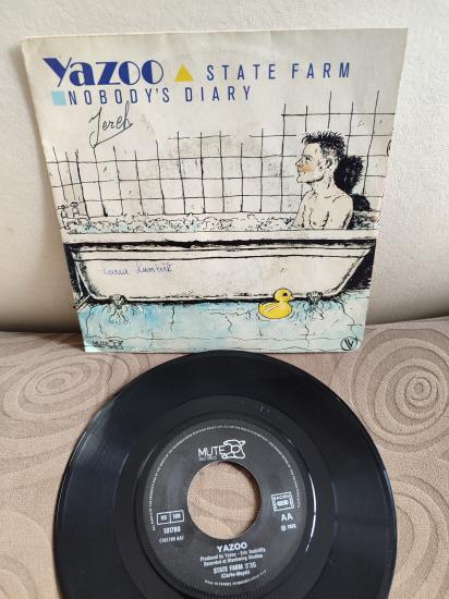 YAZOO - Nobody’s Diary -  1983 Fransa Basım 45lik Plak