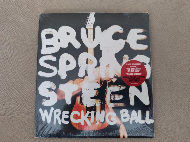 BRUCE SPRINGSTEEN - Wrecking Ball - 2012 EU  Basım CD  Albüm - açılmamış Ambalajında