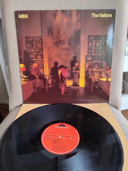 ABBA - The Visitors - 1981 Hollanda Basım LP Albüm Plak