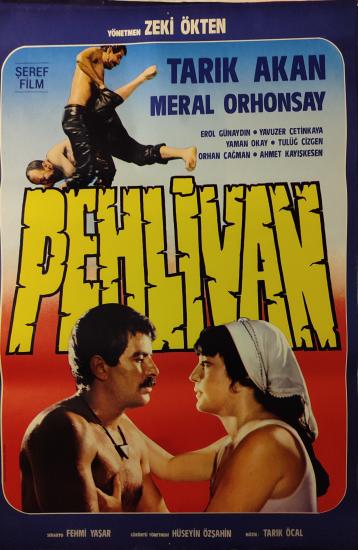 PEHLİVAN Filminin Afişi - Tarık Akan 70X100 cm Ebatında Orjinal Film Afişi