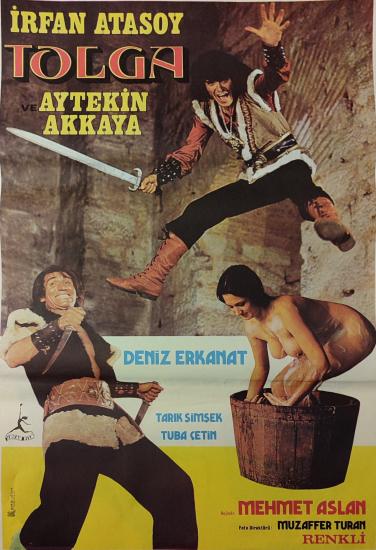 TOLGA - İRFAN ATASOY,AYTEKİN AKKAYA, DENİZ ERKANAT - 70X100 CM EBATLARINDA ORJİNAL FİLM AFİŞİ