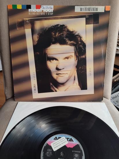 MEAT LOAF - Blind Before I Stop  - 1986 Almanya Basım LP Plak - 33lük