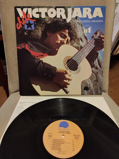 VICTOR JARA - Te Recuerdo Amanda 1978 Fransa Basım LP Albüm Plak