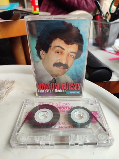 MÜSLÜM GÜRSES - Topraktan Bedene  - 1996 Almanya Basım  Nadir Kaset