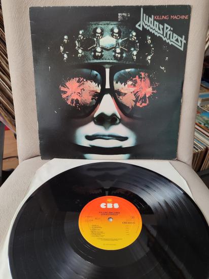 JUDAS PRIEST - Killing Machine  - 1978 Hollanda Basım LP Albüm Plak