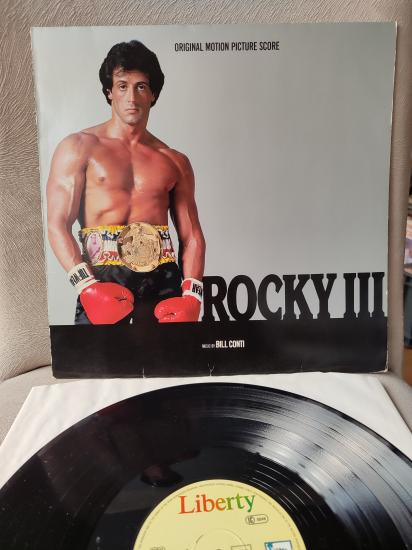 ROCKY III - Bill Conti  - 1982 Almanya Basım 33 lük Soundtrack Plak Albüm