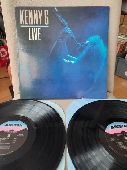 KENNY G - LIVE  -  1989 USA Basım Albüm - Double LP Plak