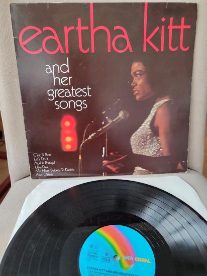 EARTHA KITT and Her Great Songs  - 1970 Almanya Basım Albüm - LP Plak / Üsküdar Bu Albümde 2.el