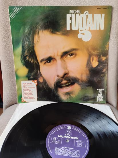 Michel Fugain – Michel Fugain  -  1974 İngiltere  Basım LP Plak Albüm