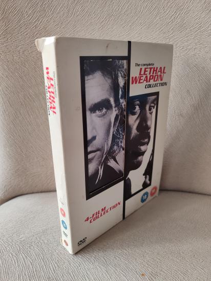 The Complete LETHAL WEAPON Collection  - 4 Filmlik DVD Seti - 2. el -Türkçe Dil Seçeneği Yoktur