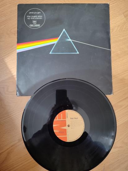 PINK FLOYD - Dark Side of The Moon -  1977 Türkiye Basım  33 lük Plak - LP Albüm