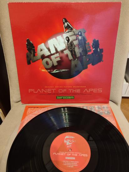 MAYMUNLAR CEHENNEMİ / Planet Of The Apes - Soundtrack - Jerry Goldsmith 1997 Japonya Basım Nadir Plak