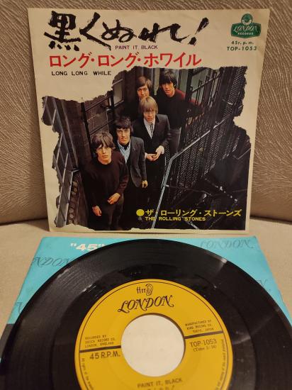 ROLLING STONES - Paint It Black - 1966 Japonya Basım Nadir 45lik Plak
