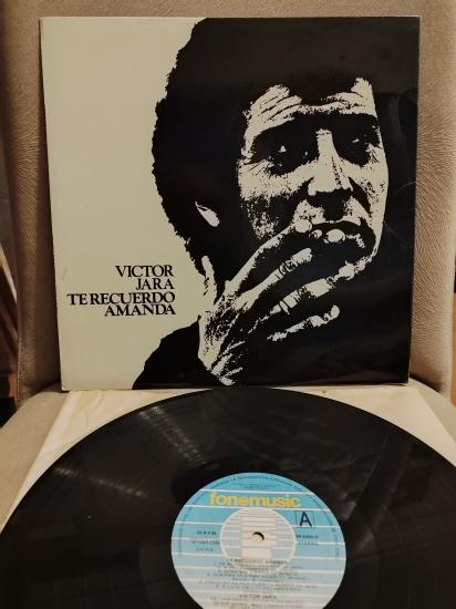 VICTOR JARA - Te Recuerdo Amanda -  1986 İspanya Basım LP Plak