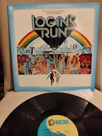 LOGAN’S RUN / Logan’ın Kaçışı Soundtrack  1976 Japonya Basım Nadir LP Plak Albüm