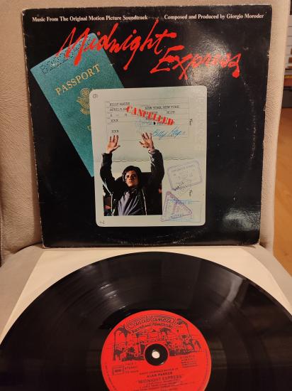 MIDNIGHT EXPRESS / Geceyarısı Ekspresi -  Soundtrack  1978 Fransa Basım LP Plak Albüm