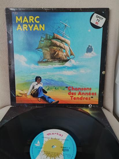 MARC ARYAN - Chansons Des Années Tendres - 1978 Belçika Basım LP Plak Albüm