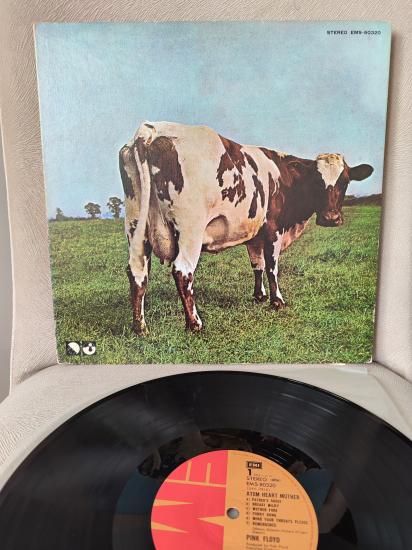 PINK FLOYD - Atom Heart Mother - 1974 Japonya Basım Nadir LP Plak Albüm