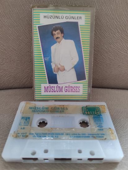 Müslüm Gürses - Hüzünlü Günler  - 1990 Türkiye Basım Kaset Albüm