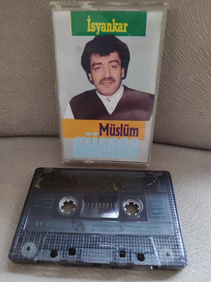 MÜSLÜM GÜRSES - İsyankar - 1991 Türkiye Basım Kaset Albüm - Güney Müzik 2.EL