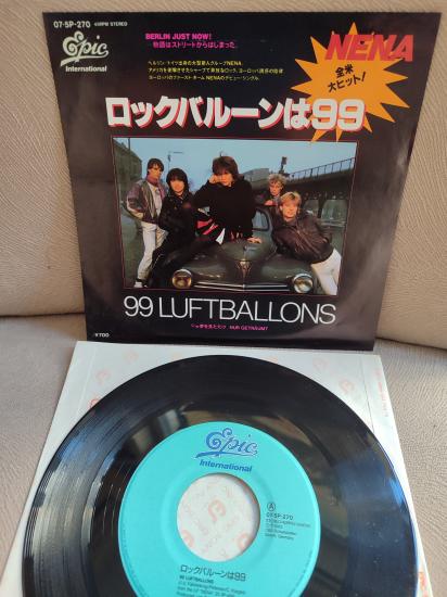 NENA - 99 Luftballons 1984  Japonya Basım 45lik Plak