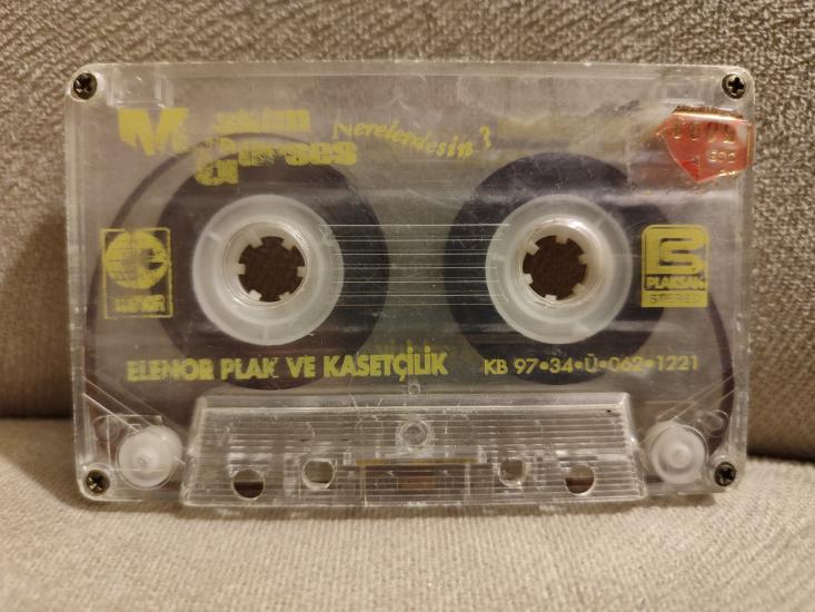 Müslüm Gürses - Nerelerdesin - 1997 Türkiye Basım  Kaset - Kapaksız