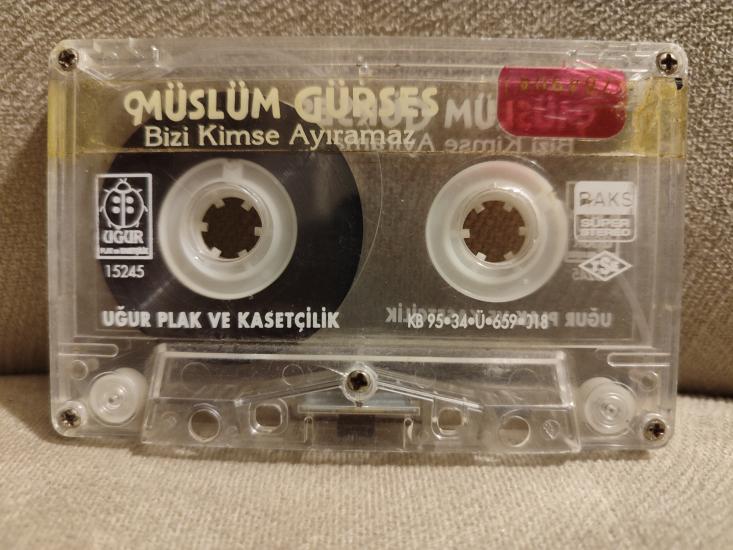 Müslüm Gürses - Bizi Kimse Ayıramaz  1995 Türkiye Basım  Kaset - Kapaksız / Uğur Kasetçilik 2.el