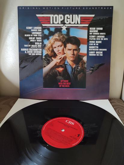 TOP GUN - Soundtrack  1986 Hollanda Basım LP Plak