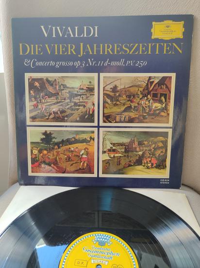 VIVALDI - Die Vier Jahreszeiten / Dört Mevsim  1967 Almanya Basım 33lük Plak
