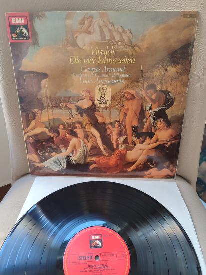 VIVALDI Die Vier Jahreszeiten / Dört Mevsim Toulouse Oda Orkestrası 1970 Almanya Basım LP Plak 2.el