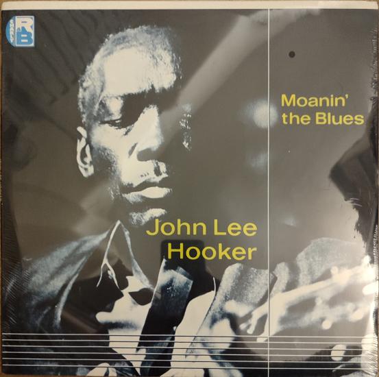 JOHN LEE HOOKER - Moanin’ The Blues - 1985 Portekiz Basım 33lük LP Plak - Açılmamış Ambalajında