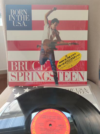 BRUCE SPRINGSTEEN - Born In The U.S.A.  1985 USA  Basım Maxi 45lik Plak