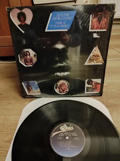 SLY & THE FAMILY STONE - Dance To The Music - 1968 USA  Basım 33lük LP Plak