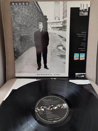 BLACK - Wonderful Life - 1987 Almanya  Basım 33lük LP Plak