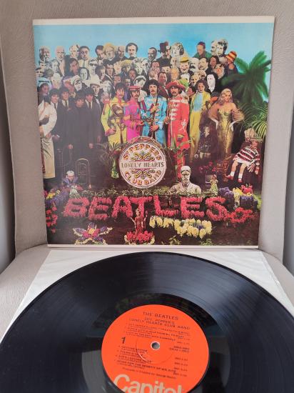 THE BEATLES - Sgt. Pepper’s Lonely Hearts Club Band - 1976 USA Basım 33lük LP Plak
