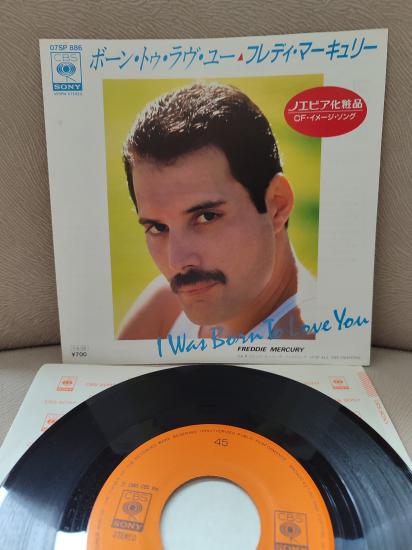 Freddie Mercury - I Was Born To Love You - 1985 Japonya  Basım 45lik Plak