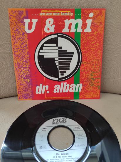 Dr. Alban - U & Mi  - 1991 Almanya Basım 45lik Plak