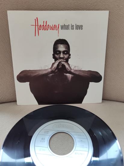 HADDAWAY - What Is Love  - 1993 Almanya Basım Nadir 45lik Plak