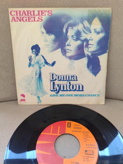 Donna Lynton - CHARLIE’S ANGELS Çarli’nin Melekleri Dizi Müziği 1987 Belçika Basım 45 lik Plak 2.el