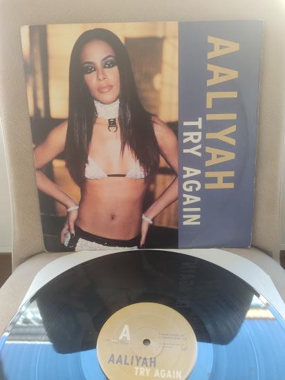 AALIYAH - Try Again - 2000 USA  Basım - 33 lük Maxi Single Plak