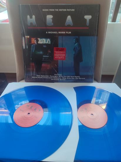 HEAT - Soundtrack - 2019 USA & Kanada  Basım LP Plak Albüm / Mavi Plaklar