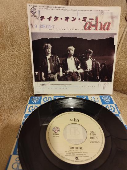 A-HA - Take On Me  - 1985 Japonya Basım 45lik Plak