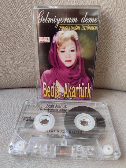 BEDİA AKARTÜRK - Gelmiyorum Deme / Zonguldağın Üstünden Almanya Basım Kaset Albüm / Star Müzik 2.el