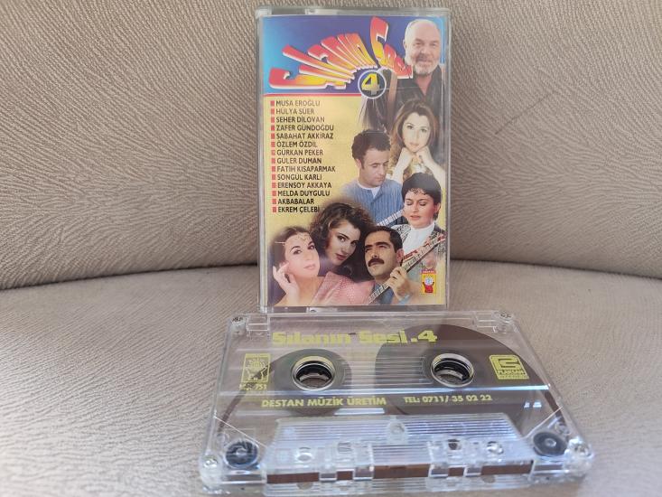 SILANIN SESİ 4 - Almanya Basım Kaset Albüm / Destan Müzik