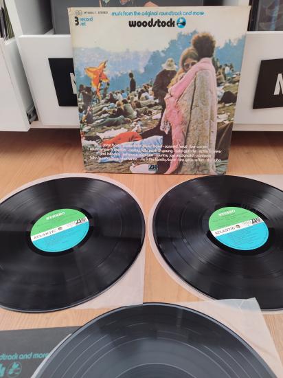 Woodstock - Music From The Original Soundtrack And More - 1970 Japonya Basım(3 LP) 33 Lük LP