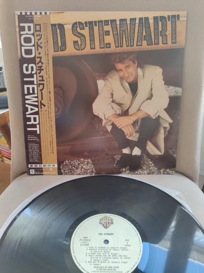 ROD STEWART - Rod Stewart - 1986 Japonya Basım LP Plak Albüm - Obi’li 2.el