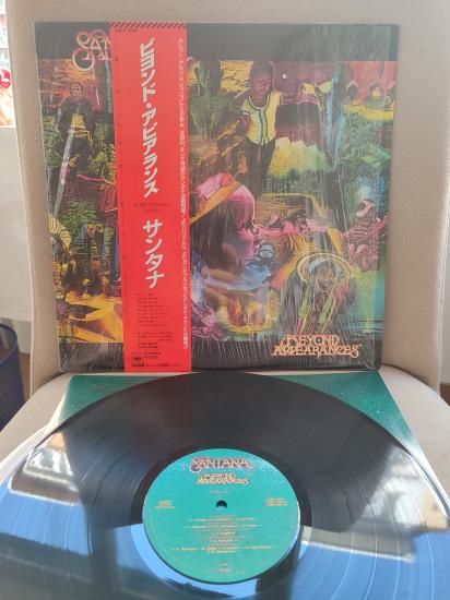 SANTANA  - Beyond Appearances - 1985 Japonya Basım LP Plak Albüm - Obi’li