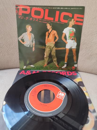 THE POLICE - Every Little Thing She Does is Magic / Shambell - 1981 Japonya Basım 45lik Plak