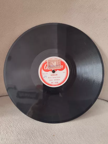 ZEKİ MÜREN - Geceler / Aşkın Gözyaşları  - 78 Devir TAŞ PLAK